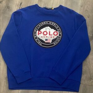 Men’s Polo by Ralph Lauren Blue Sweater